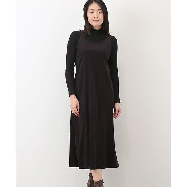 TABASA / タバサ トリコットスエードジャンパースカート