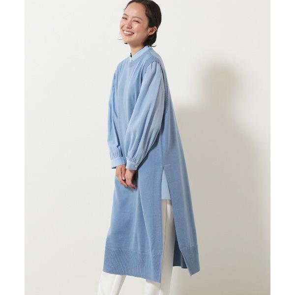 TABASA / タバサ ウールブレンドニットロングベスト