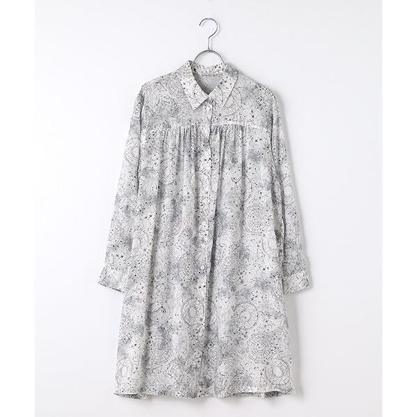 TABASA / タバサ ローン×星座プリントワンピース