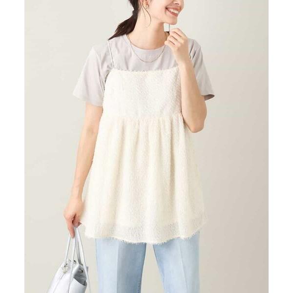 a.v.v / アー・ヴェ・ヴェ フェザーキャミチュニック