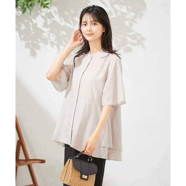 a.v.v / アー・ヴェ・ヴェ バックティアードブラウス