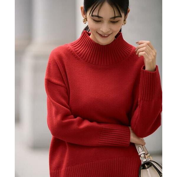 a.v.v / アー・ヴェ・ヴェ 【洗える】バックスリットニット