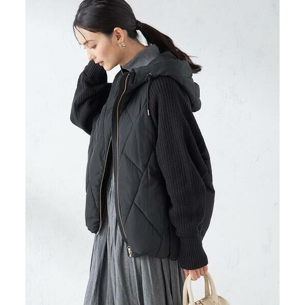 a.v.v / アー・ヴェ・ヴェ キルトニットドッキングジャケット