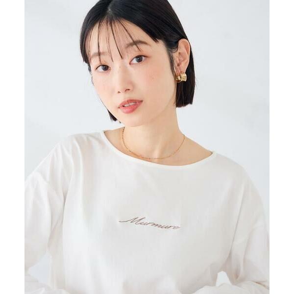 a.v.v / アー・ヴェ・ヴェ アソート ロゴ プリント 長袖 Tシャツ