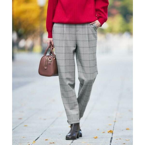 a.v.v / アー・ヴェ・ヴェ 【イージーケア/洗える/ストレッチ】裏起毛美ラクるスッキリ見えチェ...