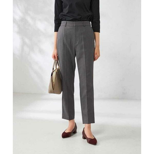 a.v.v / アー・ヴェ・ヴェ 【洗える/イージーケア/吸水速乾/ストレッチ】梳毛調テーパードパン...