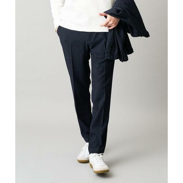 a.v.v / アー・ヴェ・ヴェ デニムライクストレッチ裏起毛スラックス【イージーケア/洗濯機で洗え...