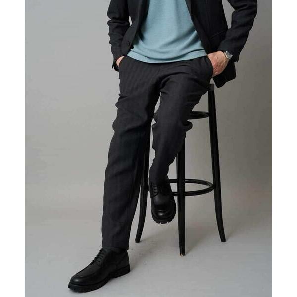 a.v.v / アー・ヴェ・ヴェ LANATECヘリンボーンセミルーズパンツ【イージーケア/毛玉にな...