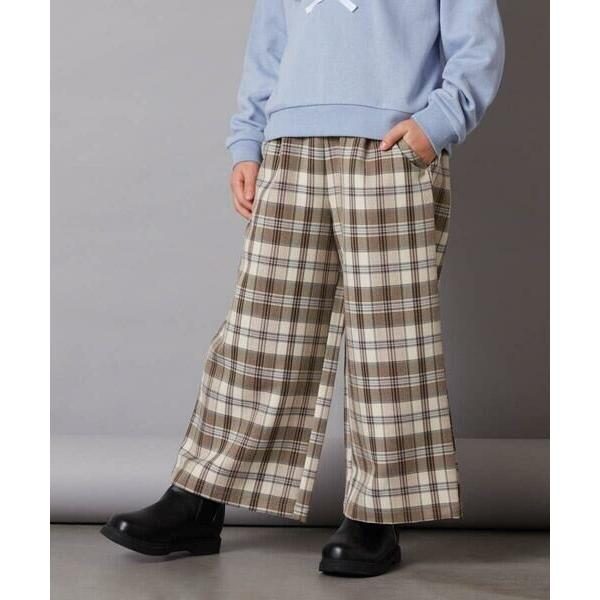 a.v.v / アー・ヴェ・ヴェ [140-150]サスペンダー付きワイドパンツ