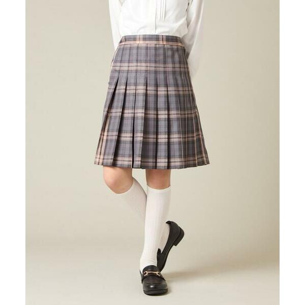 a.v.v / アー・ヴェ・ヴェ [150-160]【卒服】ラメチェックプリーツスカート