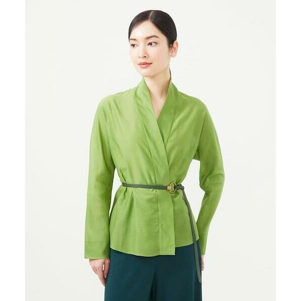 Sybilla / シビラ シルクコットンオーガンジーブラウス