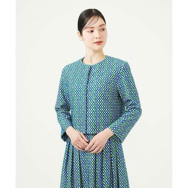 Sybilla / シビラ スクエアドット刺繍ジャケット