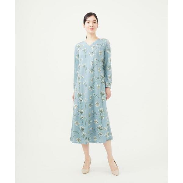 Sybilla / シビラ アニス刺繍ジャージードレス