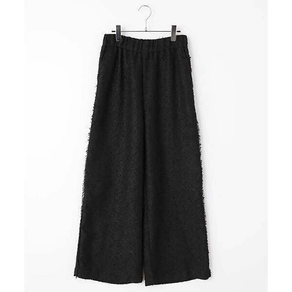VERSEAU / ヴェルソー ループツイードハイウエストワイドパンツ