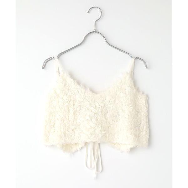 VERSEAU / ヴェルソー ファーニットキャミ