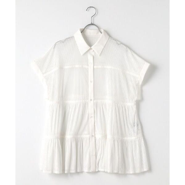 VERSEAU / ヴェルソー シアーストライプシャツ