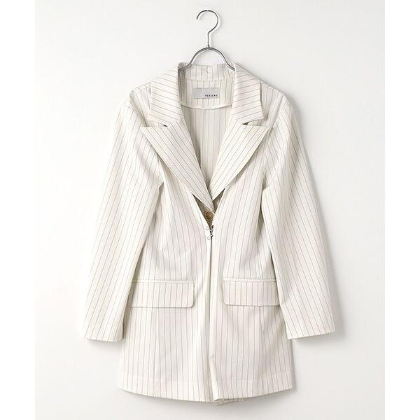VERSEAU / ヴェルソー 2WAYロングストライプジャケット