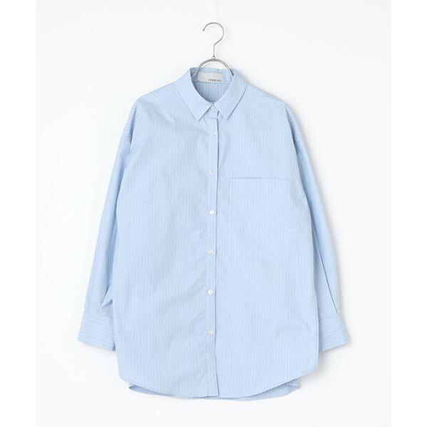 VERSEAU / ヴェルソー TRストレッチストライプシャツ