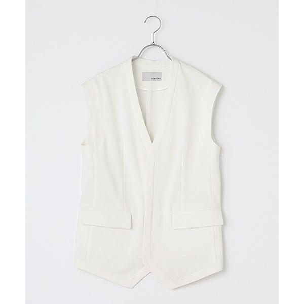 VERSEAU / ヴェルソー リネンライクボーイズジレ