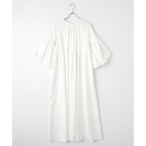 VERSEAU / ヴェルソー ランタンスリーブティアードOP