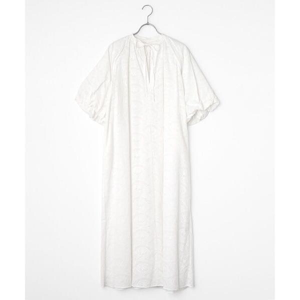 VERSEAU / ヴェルソー バルーンスリーブ・カフタンワンピース(レース)