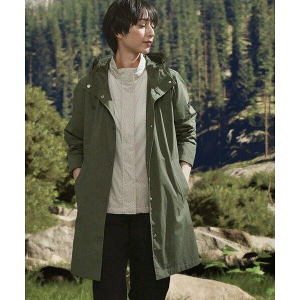 AIGLE / エーグル UVカット オーガニックコットンロング丈 フーデッドジャケット