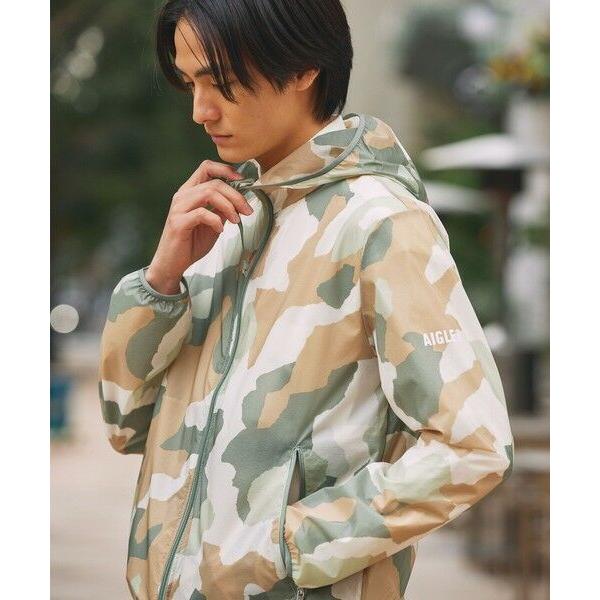 AIGLE / エーグル 超軽量 撥水 プリントジャケット RP