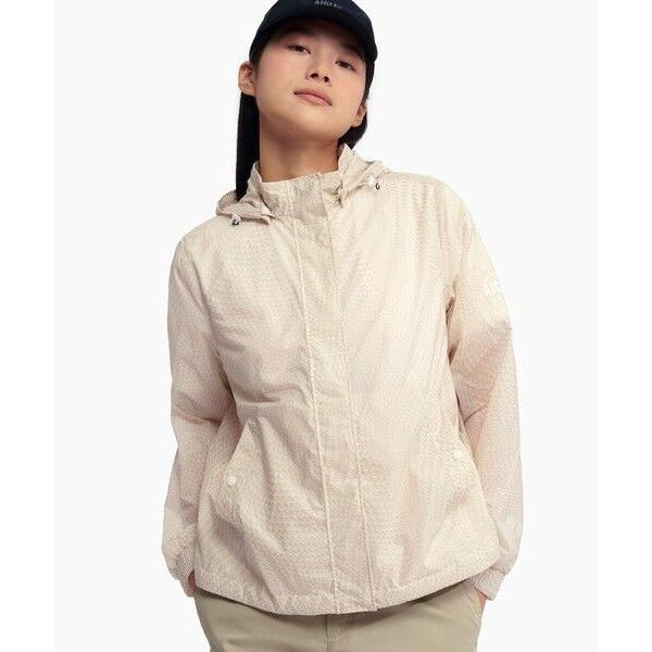 AIGLE / エーグル 軽量 撥水 パッカブルプリントジップアップナイロンジャケット