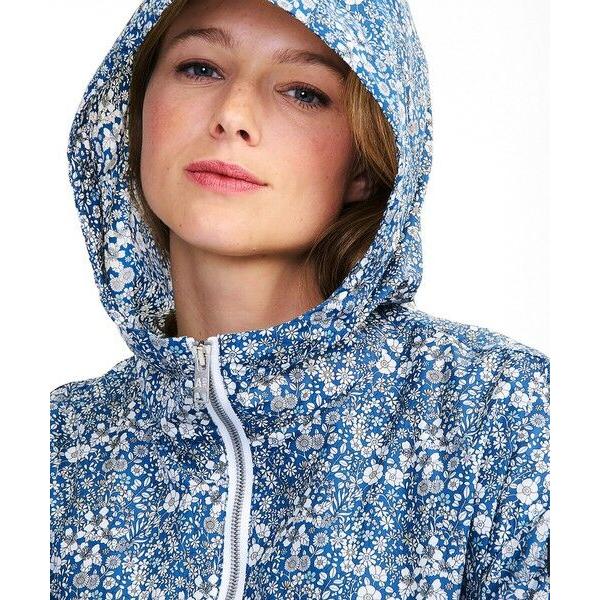 AIGLE / エーグル 撥水リバティプリントフーデッドジャケット