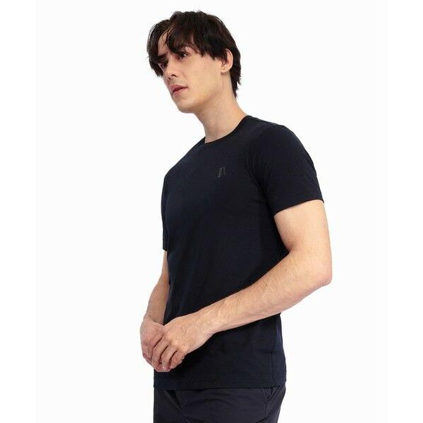 AIGLE / エーグル 吸水速乾 UVカット プライムフレックス ワンポイント刺繍ロゴ 半袖Tシャ...