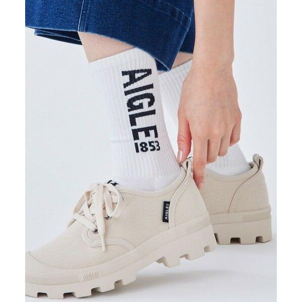 AIGLE / エーグル ユニセックス ミドルソックス / ロゴソックス