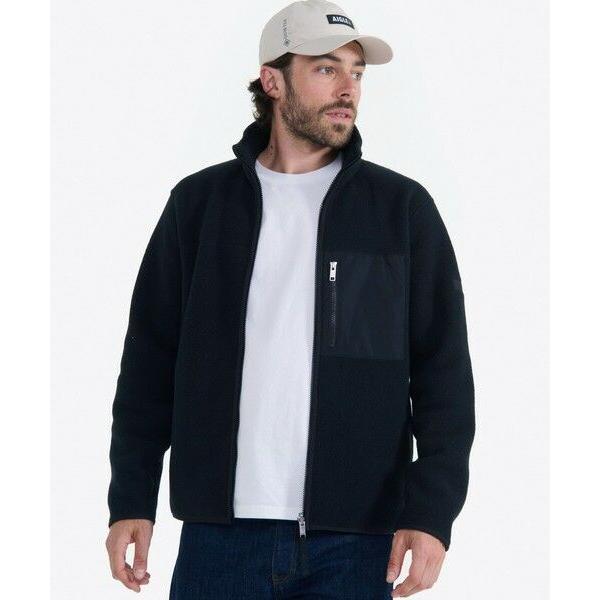 AIGLE / エーグル ジップアップ シェルパフリース / ボアブルゾン
