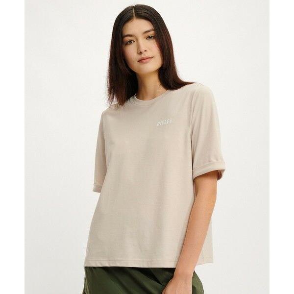 AIGLE / エーグル 吸水速乾 ワンポイントロゴプリント 半袖Tシャツ