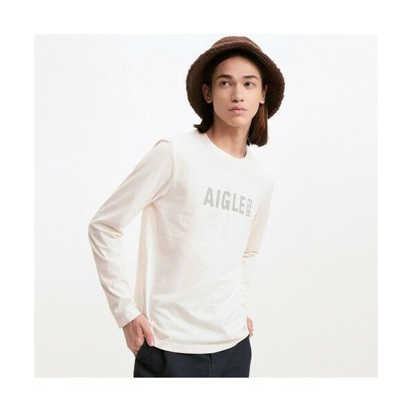 AIGLE / エーグル ロングスリーブロゴプリントTシャツ