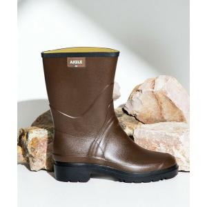 AIGLE（エーグル） レインシューズ 長靴 ビソン2 ラバー ミドルブーツ