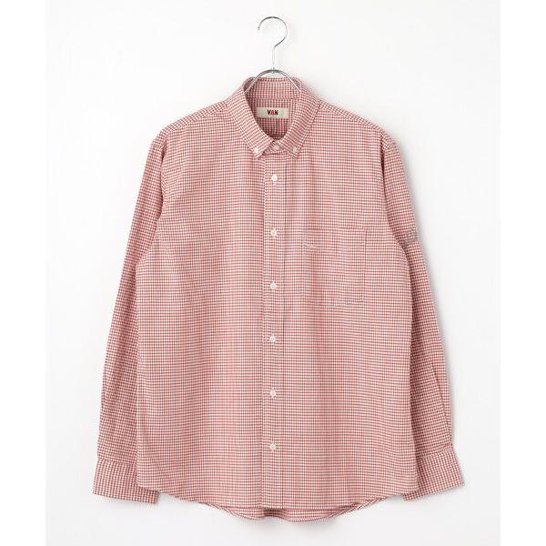 VAN / ヴァン ショートBDシャツ＜カラーギンガムチェック＞
