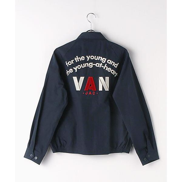 VAN / ヴァン バックロゴ刺繍スウィングトップ