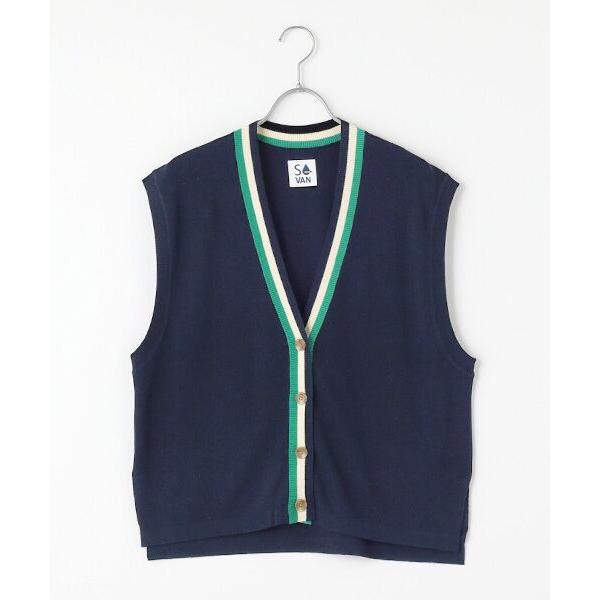 VAN / ヴァン チルデンニットベスト ＜VAN×Shower CLUB＞ ＜ウィメンズ＞