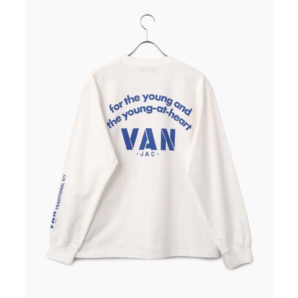 VAN / ヴァン ロングスリーブTシャツ＜バックロゴ＞