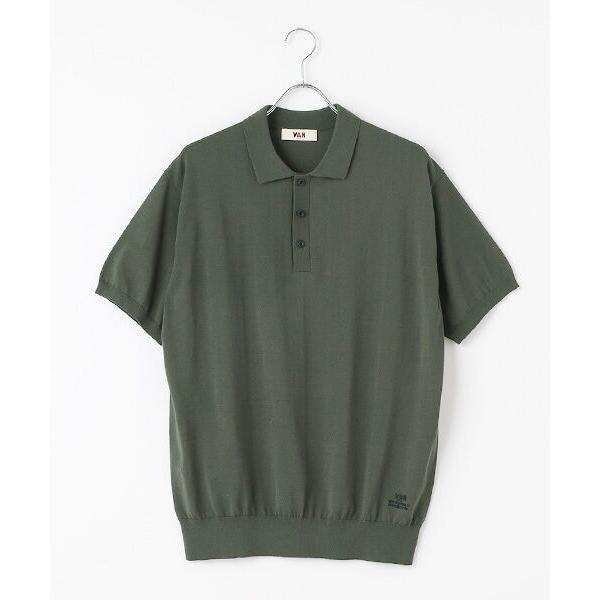 VAN / ヴァン ニットポロシャツ