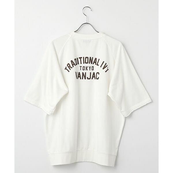 VAN / ヴァン 裏パイルTシャツ＜5分袖＞