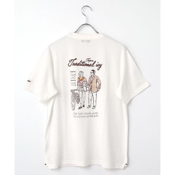VAN / ヴァン プリントTシャツ＜アイビーピープル＞