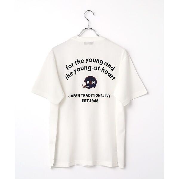 VAN / ヴァン プリントTシャツ＜アーチロゴ＞
