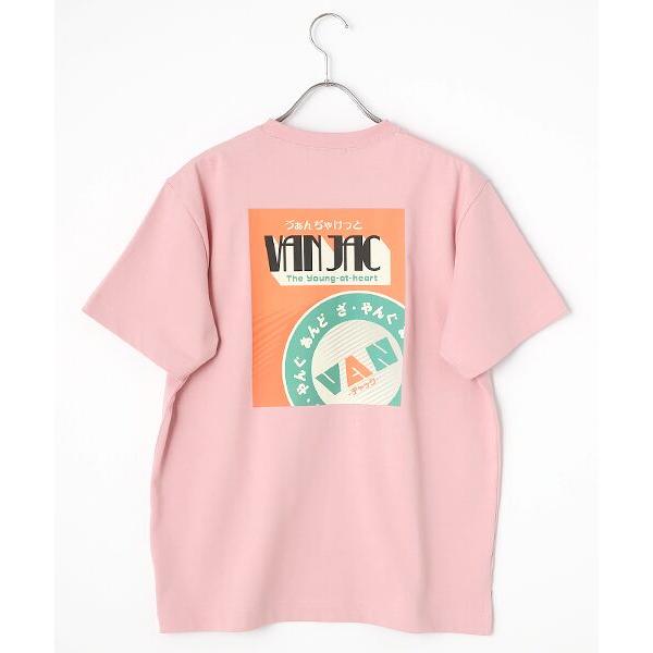 VAN / ヴァン ポケットＴシャツ＜レトロプリント＞＜丸VAＮ＞