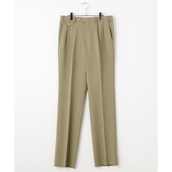 VAN / ヴァン ツータックスラックス＜リネンライク＞＜セットアップ＞