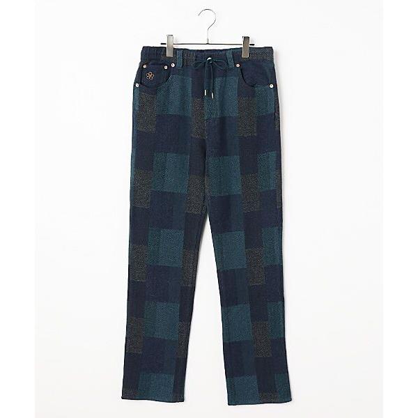 VAN / ヴァン パッチワーク調パンツ