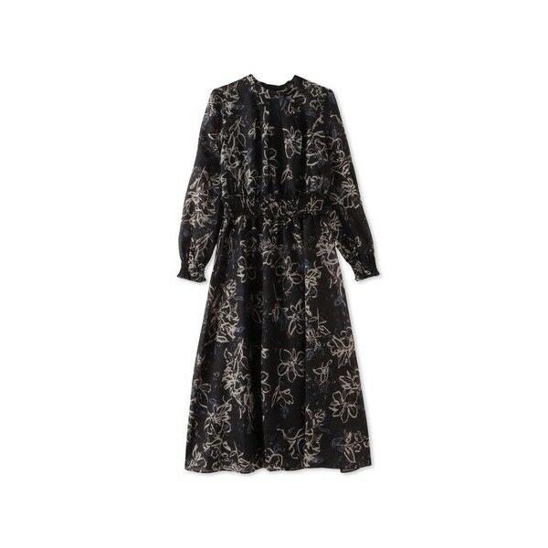 DE CLASSE LAUTREAMONT / デュクラス ロートレアモン ドローイングフラワープリ...