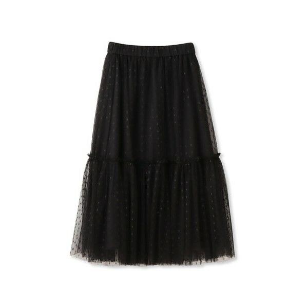 DE CLASSE LAUTREAMONT / デュクラス ロートレアモン ドットチュールスカート