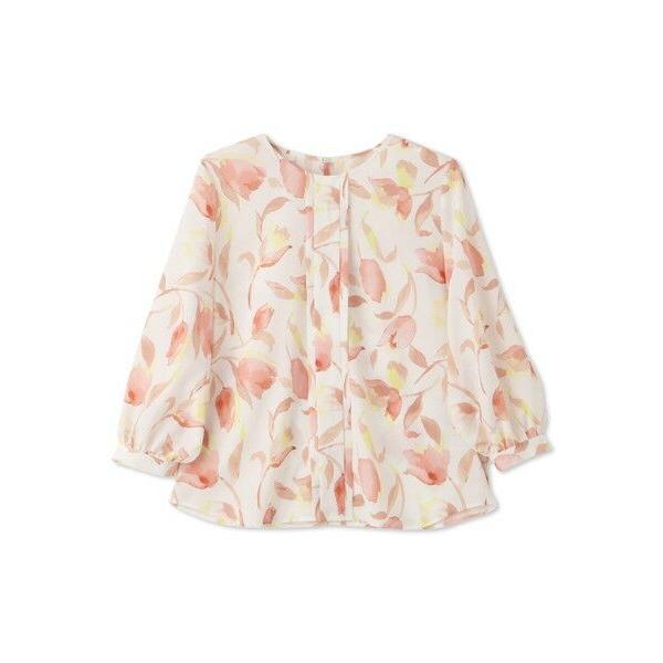 DE CLASSE LAUTREAMONT / デュクラス ロートレアモン チューリッププリントブラ...