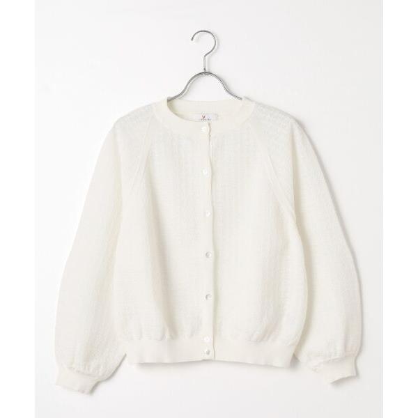 L'EQUIPE / レキップ レース柄ジャガードニットブルゾン